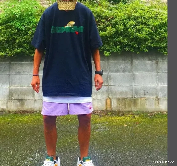 sleeved Green Lizard Black XL S Logo White Environmental M T-shirt L Tee 20SS Short Plant 0429